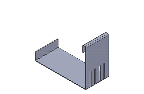 Verbinder L-Leiste Aluminium 80