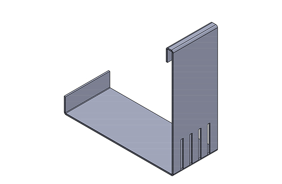 Verbinder L-Leiste Aluminium 120