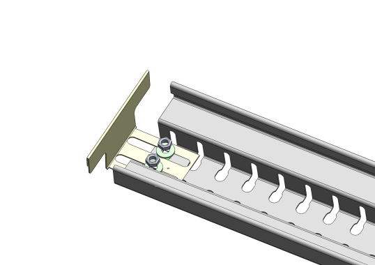 Bodenstück Edelstahl 100/46